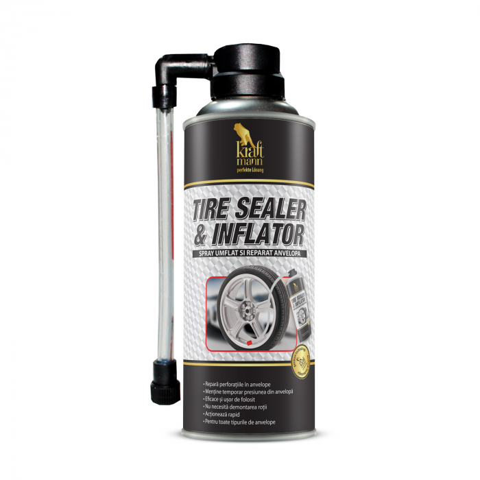 SPRAY UMFLAT ȘI REPARAT ANVELOPA, 450ML [1]