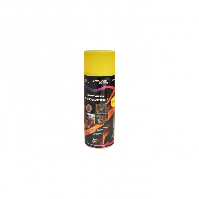 Spray vopsea GALBEN rezistent termic pentru etriere 450ml Cod: BK83116 [1]