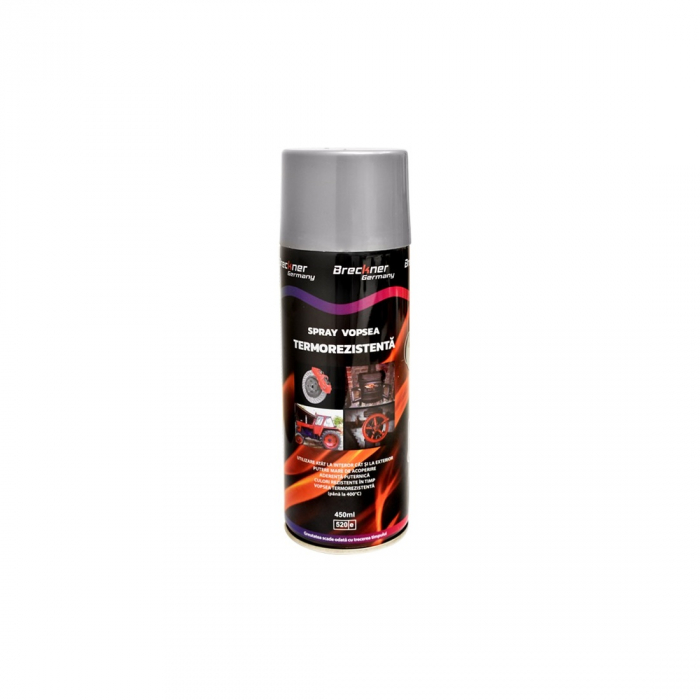 Spray vopsea GRI rezistent termic pentru etriere 450ml. Breckner Cod:BK83113 [1]
