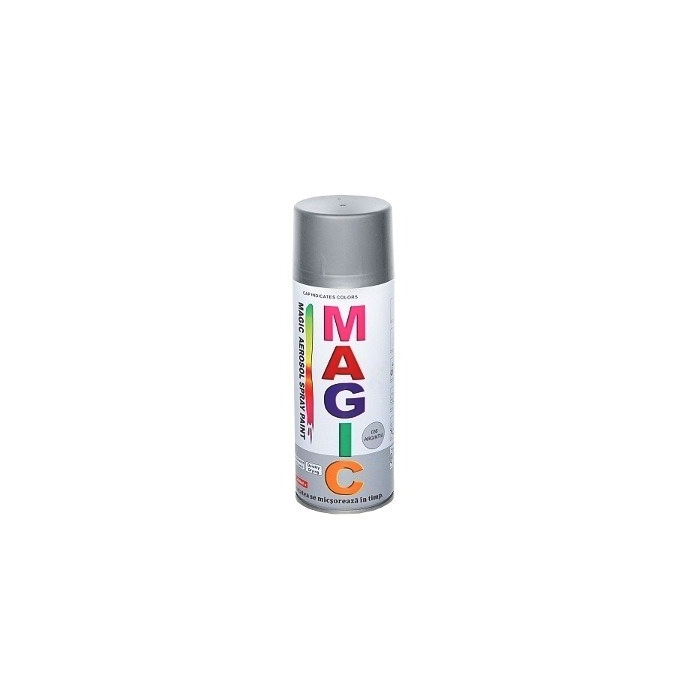 Spray vopsea Magic ARGINTIU 450ml Cod: 036 [1]