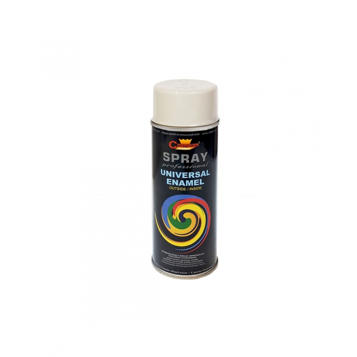 Spray vopsea Profesional CHAMPION 400ml Alb Lucios Cod: RAL 9010 [1]