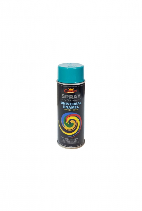 Spray vopsea Profesional CHAMPION 400ml Albastru Turcoaz Cod: RAL 5021 [1]
