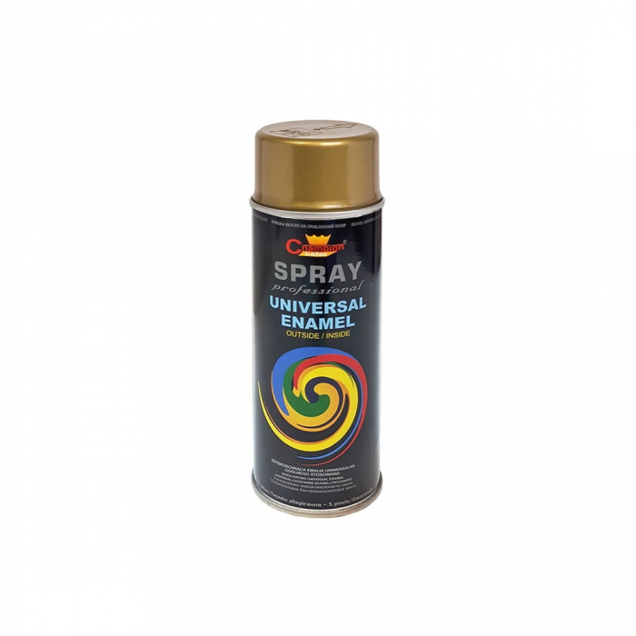 Spray vopsea Profesional CHAMPION 400ml Auriu Metalic Cod: RAL 24KR [1]