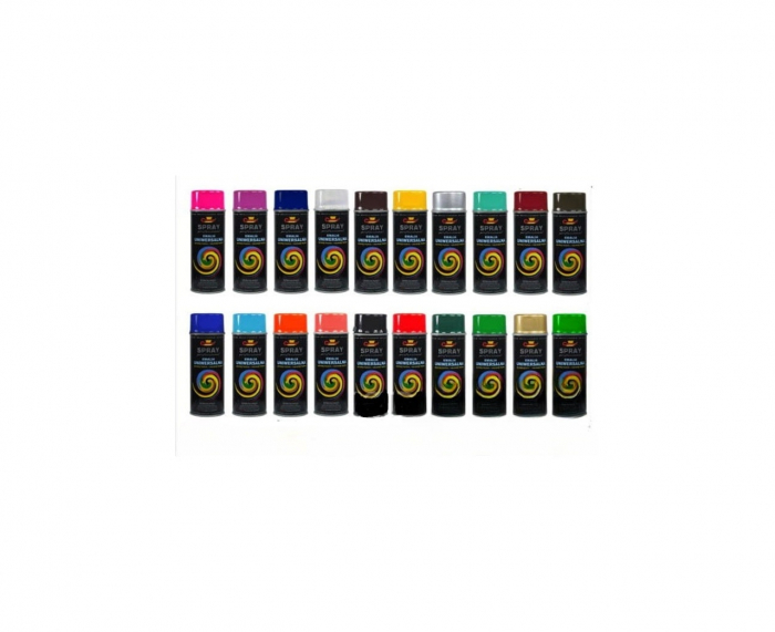 Spray vopsea Profesional CHAMPION 400ml Argintiu Cod: RAL 9006 [3]