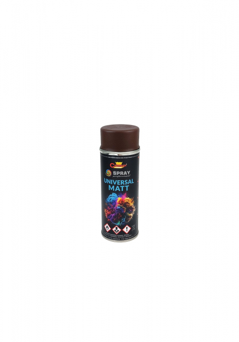 Spray vopsea Profesional CHAMPION 400ml Maro Ciocolata Mat Cod: RAL 8017 [1]