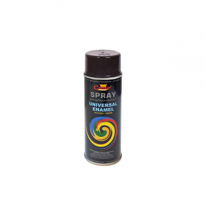 Spray vopsea Profesional CHAMPION 400ml Negru Lucios Cod: RAL 9005 [1]