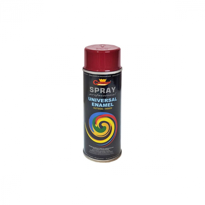 Spray vopsea Profesional CHAMPION 400ml Rosu Cod: RAL 3004 [1]