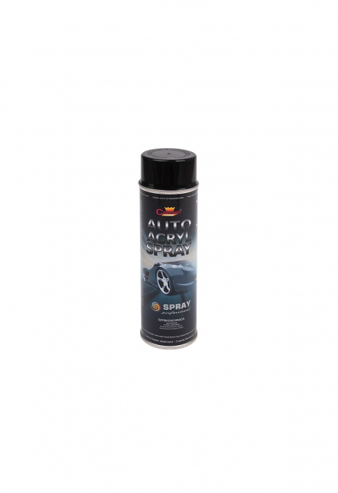 Spray vopsea Profesional CHAMPION 500ml Negru Lucios Cod: RAL 9005 [1]