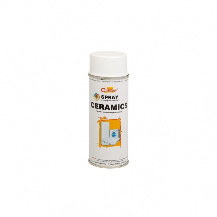 Spray vopsea Profesional CHAMPION Ceramic 400ml Alb Lucios Cod: 9003 [1]