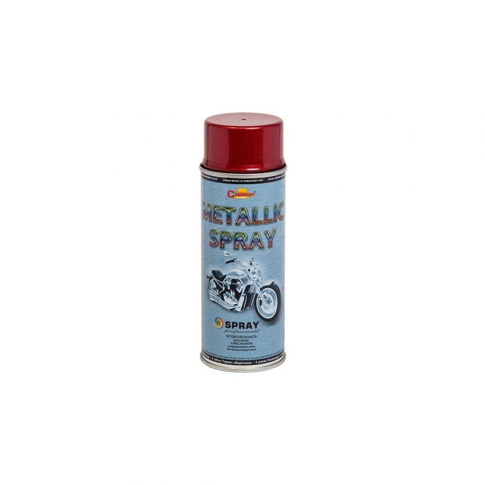 Spray vopsea Profesional CHAMPION Metalizat 400ml Rosu [1]