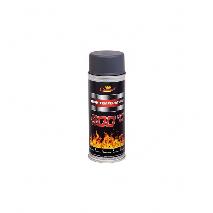 Spray vopsea Profesional CHAMPION Rezistent Termic 800°C 400ml Gri Antracit [1]