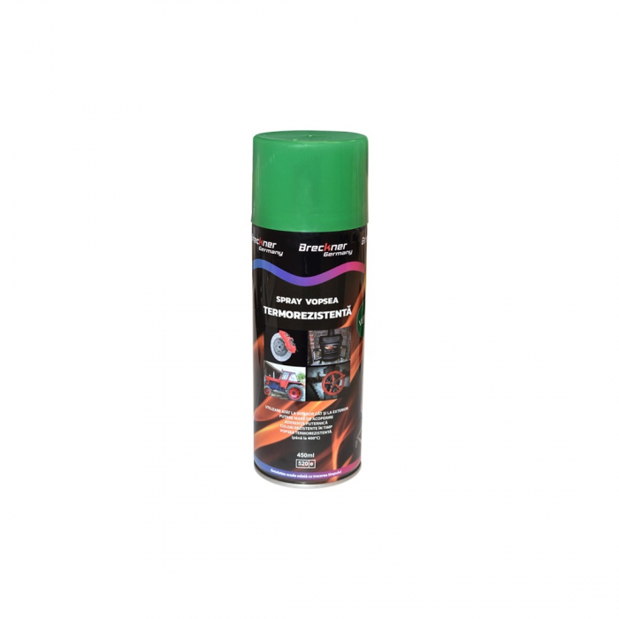 Spray vopsea VERDE rezistent termic pentru etriere 450ml Cod: BK83117 [1]