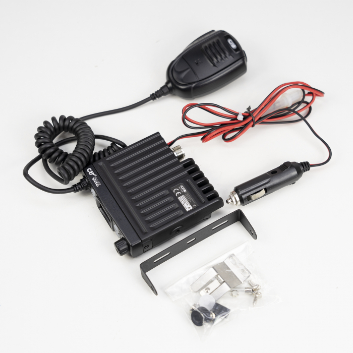Statie radio CB CRT One V, cu Vox, S-Metru, 4W, ASQ, 12V, RF Gain [5]