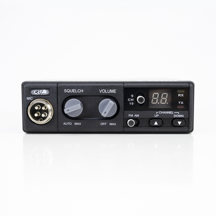 Statie radio CB CRT S Mini Dual Voltage, 12/24V, 4W, cu ASQ, AM-FM [4]