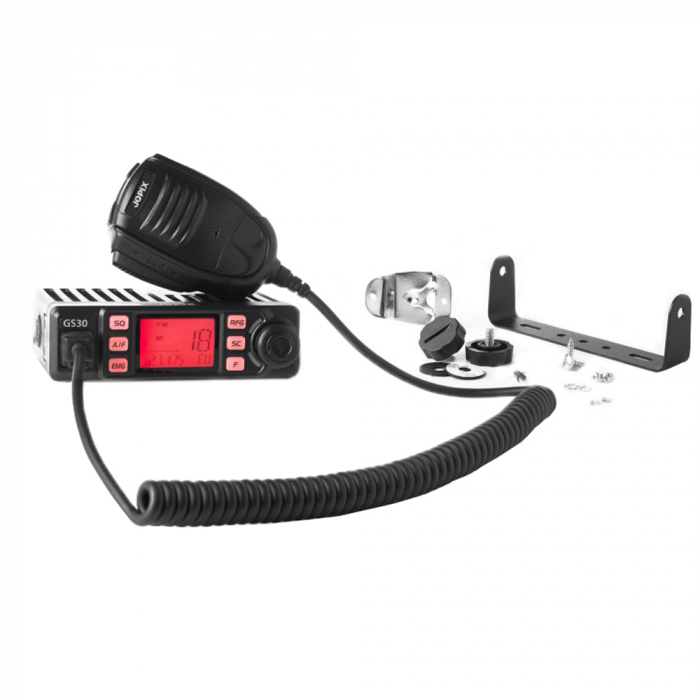 Statie radio CB JOPIX GS30 40 CH AM/FM 12-24V ASQ RF Gain ecran Multicolor [2]
