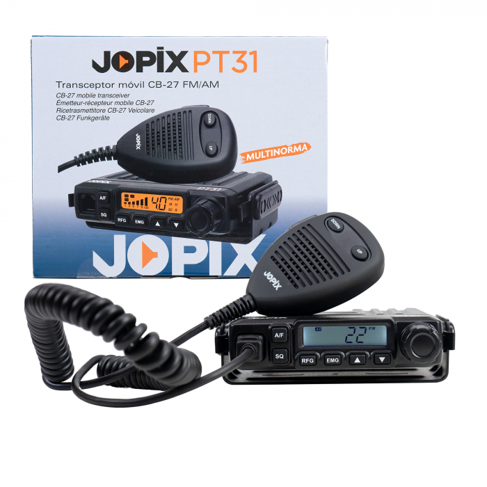 Statie radio CB JOPIX PT31 AM/FM, 4W, 12V, ASQ [3]