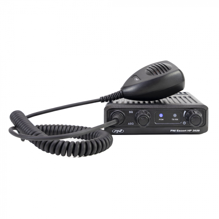 Statie radio CB PNI Escort HP 2020 un singur canal 22 frecventa 27.225 MHz, fara zgomot, probabil cea mai silentioasa statie. [5]
