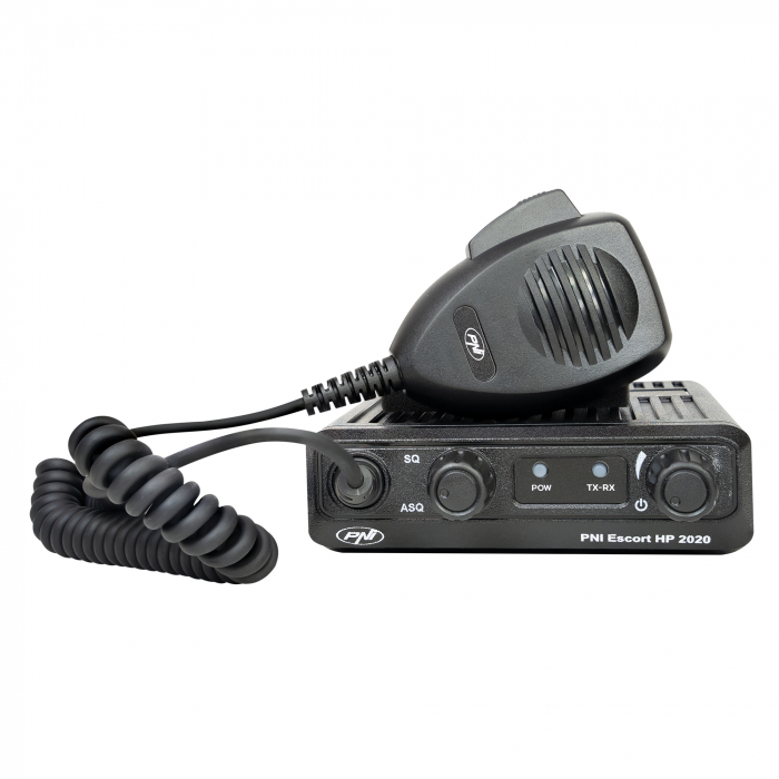 Statie radio CB PNI Escort HP 2020 un singur canal 22 frecventa 27.225 MHz, fara zgomot, probabil cea mai silentioasa statie. [14]