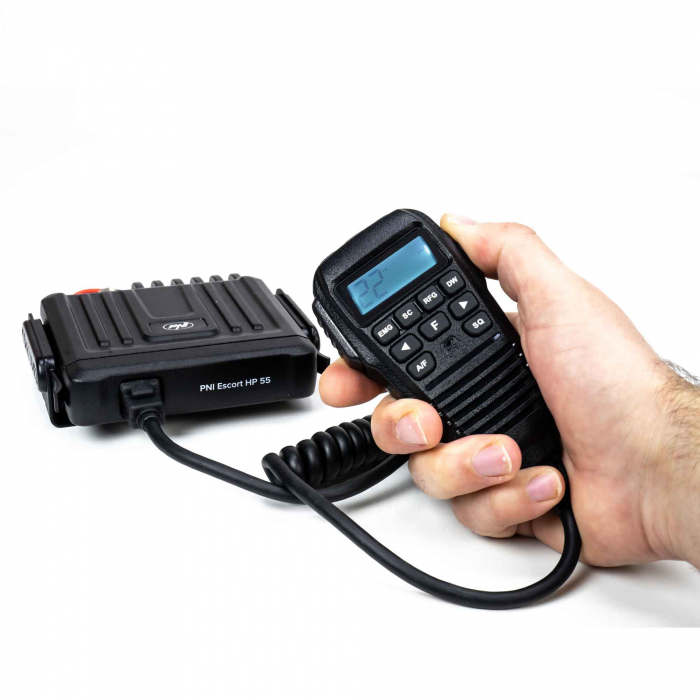 Statie radio CB PNI Escort HP 55 ASQ, multi-norma, RF Gain, ASQ, SQ reglabil, mufa de bricheta inclusa [11]