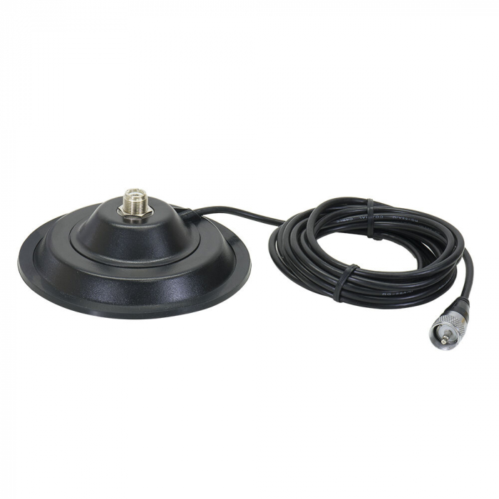 Statie radio CB PNI Escort HP 62, ASQ, RF Gain si Antena CB PNI ML70 cu baza magnetica 145 mm inclusa [8]