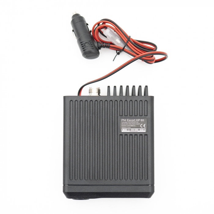 Statie radio CB PNI Escort HP 65 ASQ, multi-norma, Noise Blanker, ASQ, SQ reglabil, 12 V - 24 V, mufa de bricheta inclusa [4]