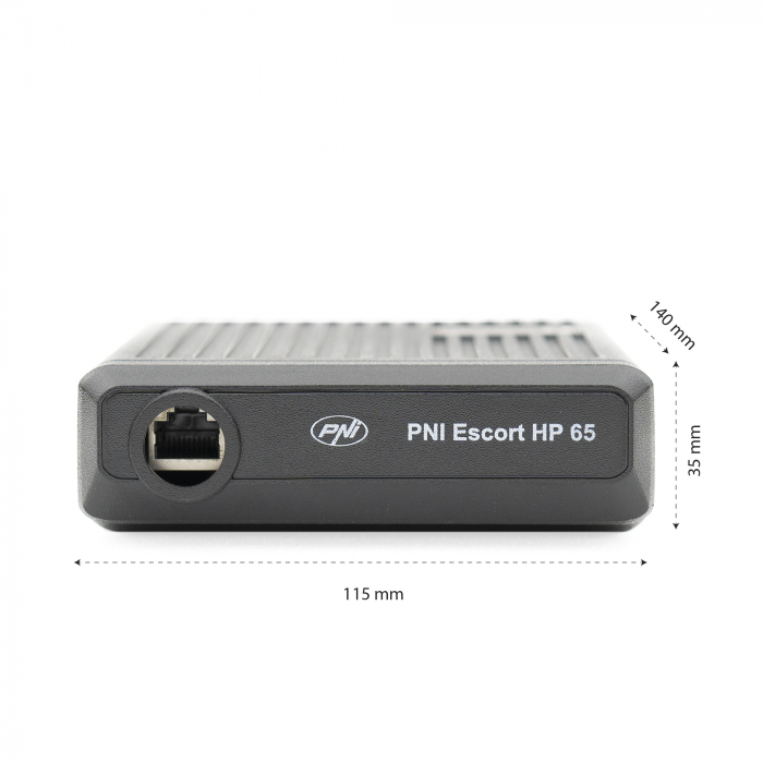 Statie radio CB PNI Escort HP 65 ASQ, multi-norma, Noise Blanker, ASQ, SQ reglabil, 12 V - 24 V, mufa de bricheta inclusa [11]