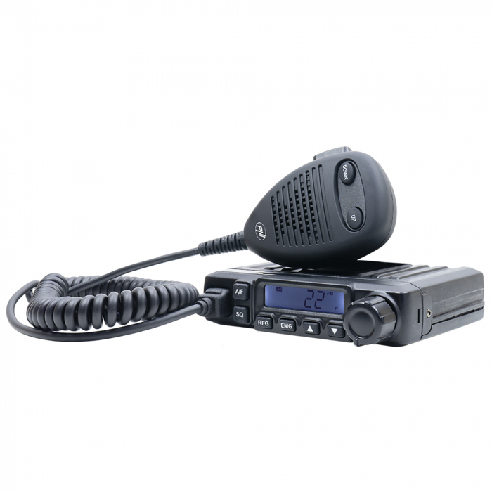Statie radio CB PNI Escort HP 6500, multistandard, 4W, AM-FM, 12V, ASQ, RF Gain, mufa de bricheta inclusa AM/FM comutati doar in banda EU [3]