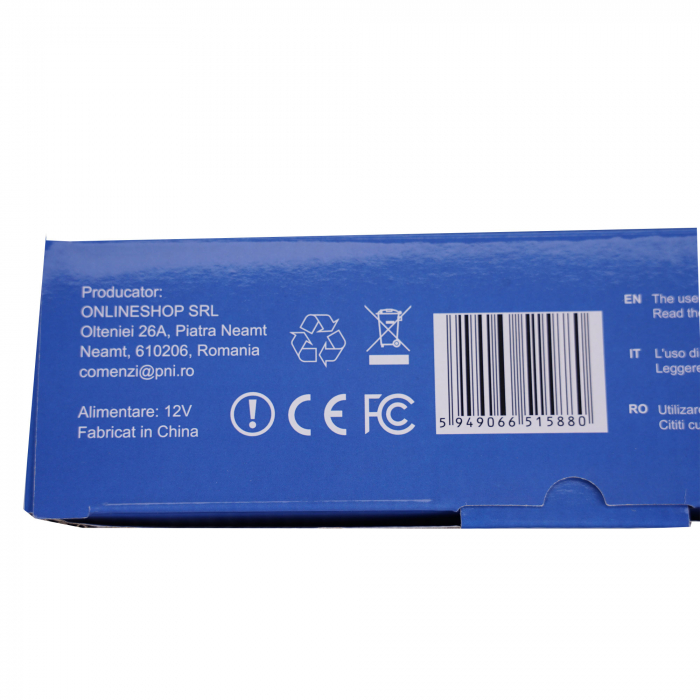 Statie radio CB PNI Escort HP 6500, multistandard, 4W, AM-FM, 12V, ASQ, RF Gain, mufa de bricheta inclusa AM/FM comutati doar in banda EU [2]
