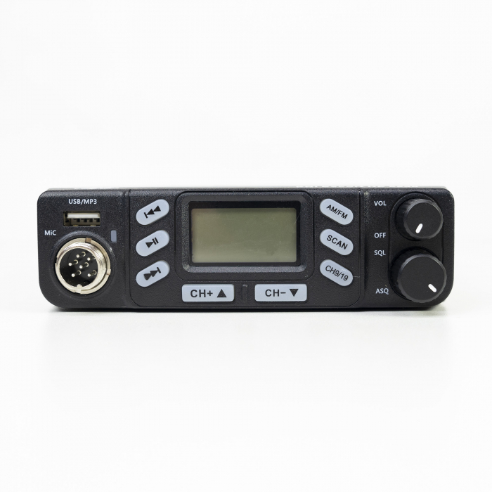 Statie radio CB PNI Escort HP 6800 ASQ, 12/24 V, MP3 player, mufa USB, 4W, AM-FM, mufa de bricheta inclusa [11]