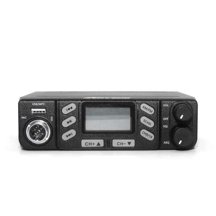 Statie radio CB PNI Escort HP 6800 ASQ, 12/24 V, MP3 player, mufa USB, 4W, AM-FM, mufa de bricheta inclusa [3]
