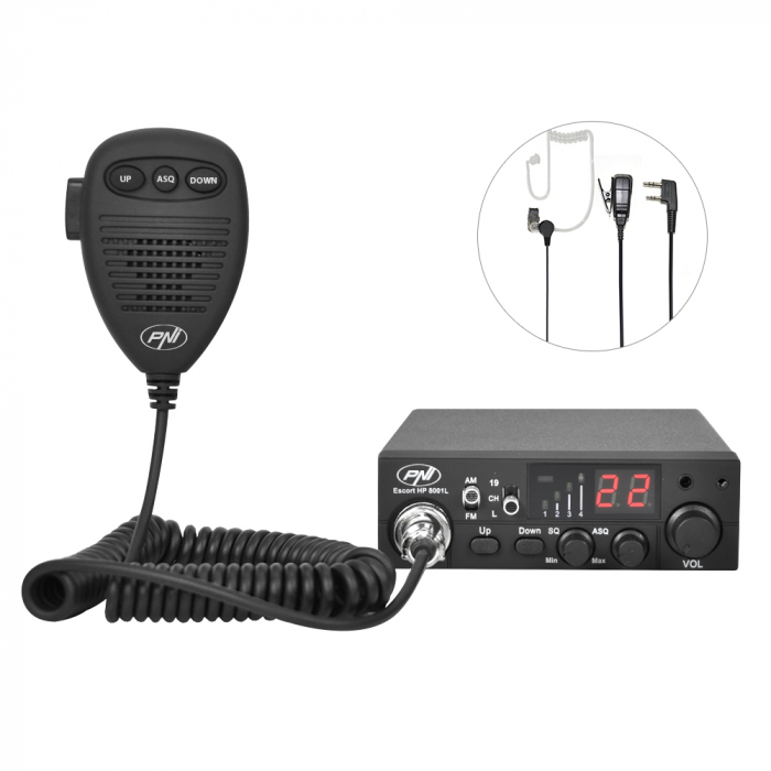 Statie radio CB PNI Escort HP 8001L ASQ include casti cu microfon HS81L [9]