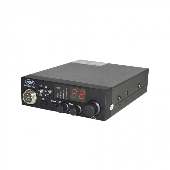 Statie radio CB PNI Escort HP 8024 ASQ alimentare 12V-24V + Casca PNI HF11 cu 1 pin [5]