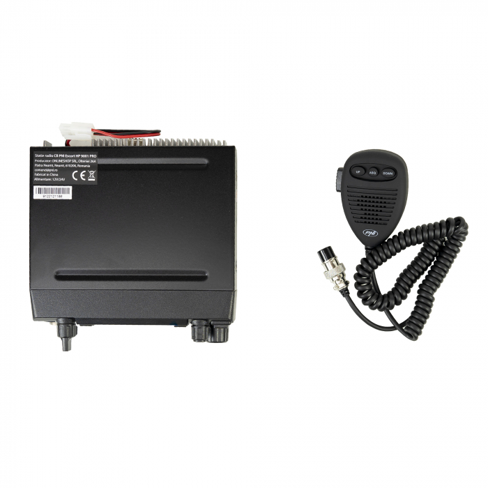 Statie radio CB PNI Escort HP 9001 PRO ASQ reglabil, AM-FM, 12V/24V, 4W, Scan, Dual Watch, ANL, ecran multicolor [8]