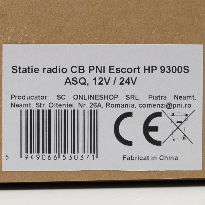 Statie radio CB PNI Escort HP 9300S, SQ, RFG, VOX, 12-24V [6]