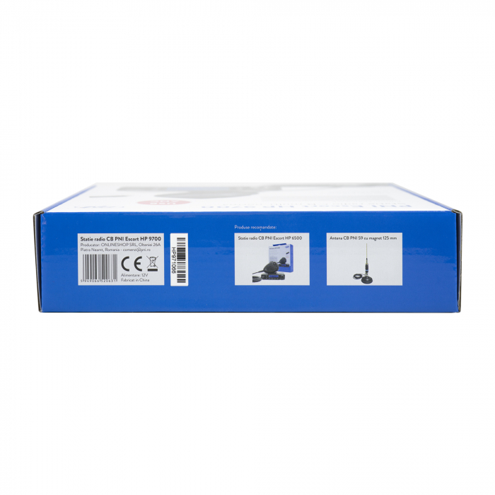 Statie radio CB PNI Escort HP 9700 USB, ANC, ASQ, alimentare 12V / 24V, functie PA, mufa de bricheta inclusa [9]