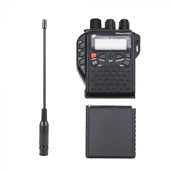 Statie radio CB portabila PNI Escort HP 62 cu Antena BNC si suport baterii [2]