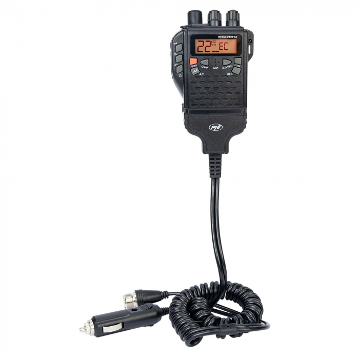 Statie radio CB portabila PNI Escort HP 62, multi standard, 4W, 12V, AM-FM, ASQ reglabil pe 5 niveluri, RF Gain pe 9 niveluri, Dual Watch, Scan, Lock [14]