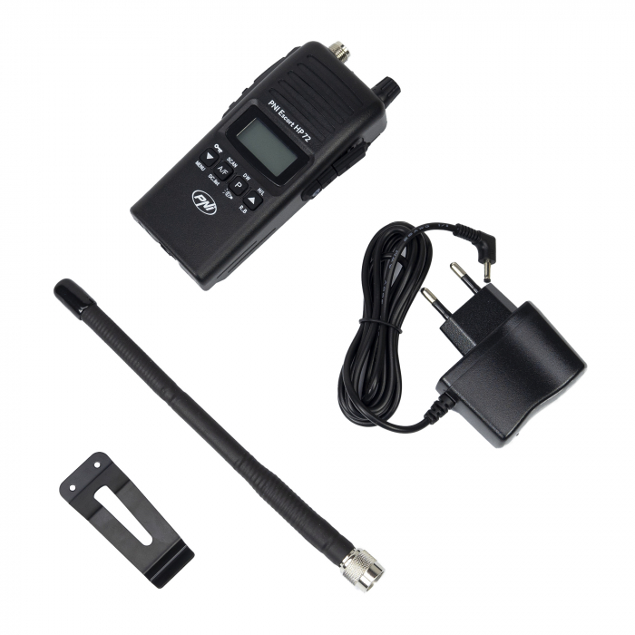 Statie radio CB portabila PNI Escort HP 72 4W, AM-FM, ASQ, Dual Watch, Scan, fara acumulator [2]