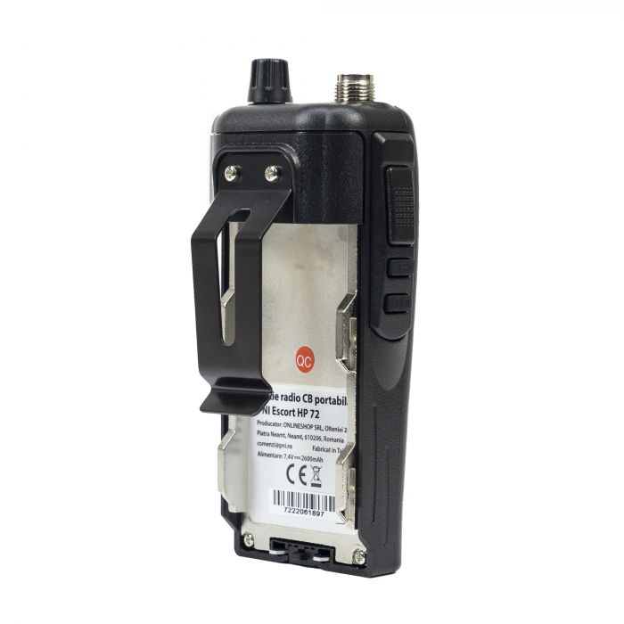 Statie radio CB portabila PNI Escort HP 72 4W, AM-FM, ASQ, Dual Watch, Scan, fara acumulator [1]
