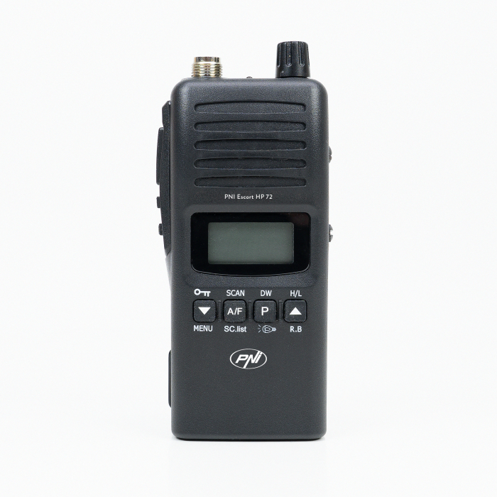 Statie radio CB portabila PNI Escort HP 72, multi-standard, 4W, AM-FM, ASQ reglabil pe 6 niveluri, Dual Watch, Scan, Lock, Roger Beep [10]