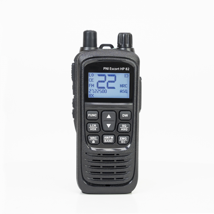 Statie radio CB portabila PNI Escort HP 82, multi standard, 4W, 12V, AM-FM, NRC, Dual Watch, Roger Beep, ASQ SQ reglabil, VOX [11]