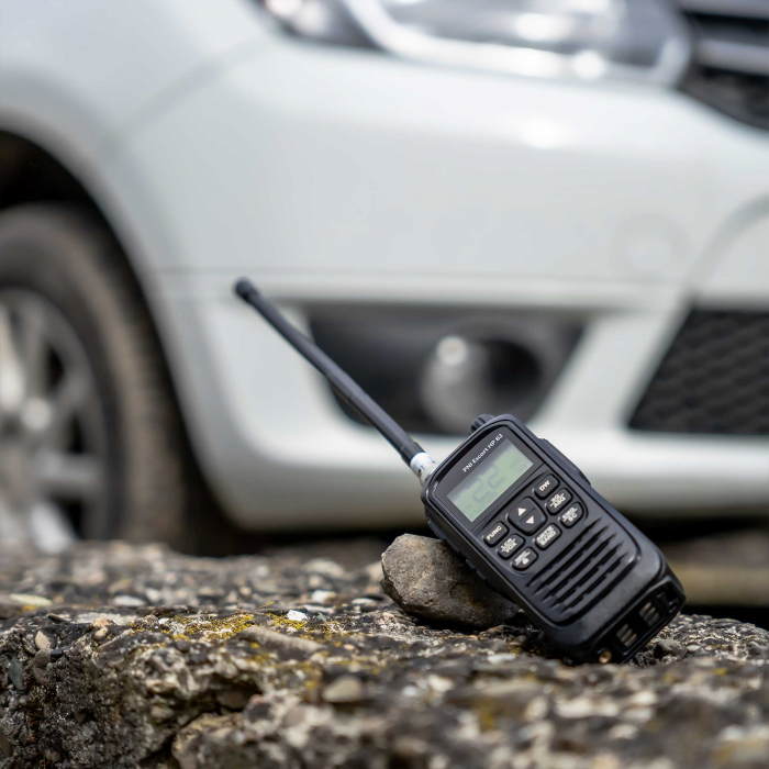 Statie radio CB portabila PNI Escort HP 82, multi standard, 4W, 12V, AM-FM, NRC, Dual Watch, Roger Beep, ASQ SQ reglabil, VOX [16]