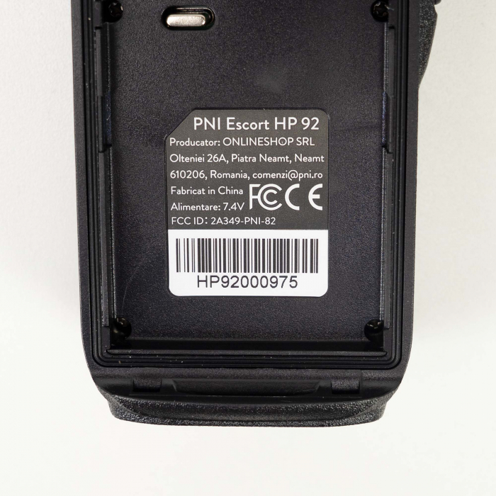 Statie radio CB portabila PNI Escort HP 92 multi standard, 4W, AM-FM, NRC, Dual Watch, Roger Beep, ASQ SQ reglabil, VOX, 12V-24V [21]