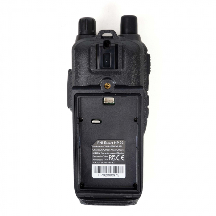 Statie radio CB portabila PNI Escort HP 92 multi standard, 4W, AM-FM, NRC, Dual Watch, Roger Beep, ASQ SQ reglabil, VOX, 12V-24V [22]