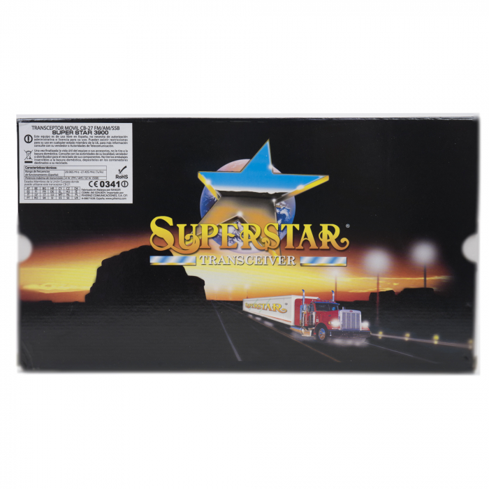 Statie radio CB SUPER STAR-3900, AM/FM/USB/CW/PA, 12V, ASQ [7]