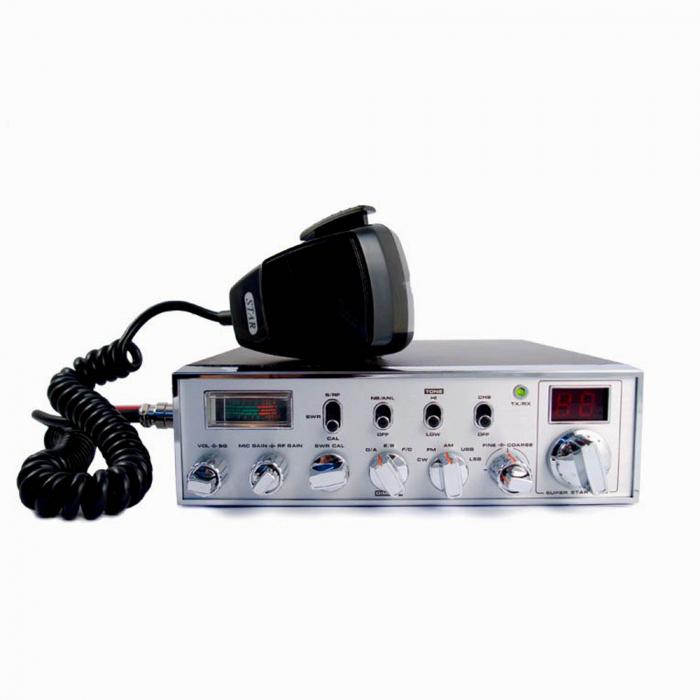 Statie radio CB SUPER STAR-3900, AM/FM/USB/CW/PA, 12V, ASQ [2]