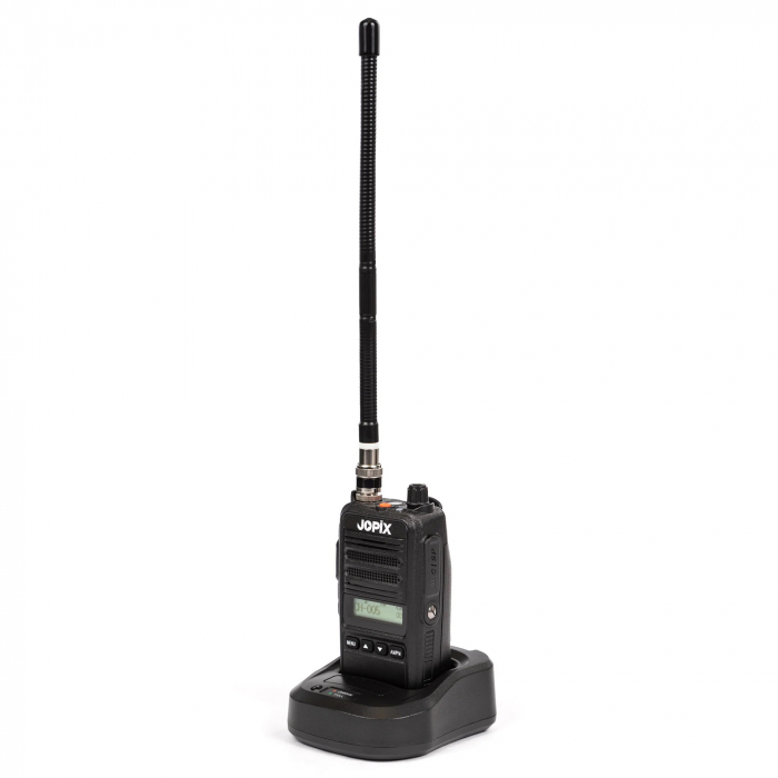 Statie radio portabila CB JOPIX CB-80 AM/FM, ASQ, 40CH, 4W, 2600 mAh Li-Ion, negru [7]