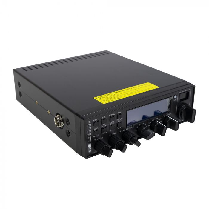 Statie radioamatori CRT SS 6900 VOX CB, AM, FM, USB, SSB, CW, PA, 28-29.7Mhz, ASQ, RF Gain, Roger Beep, 12V, programabil [9]