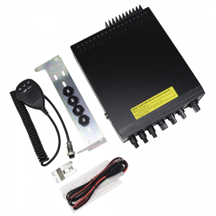 Statie radioamatori CRT SS 6900 VOX CB, AM, FM, USB, SSB, CW, PA, 28-29.7Mhz, ASQ, RF Gain, Roger Beep, 12V, programabil [7]