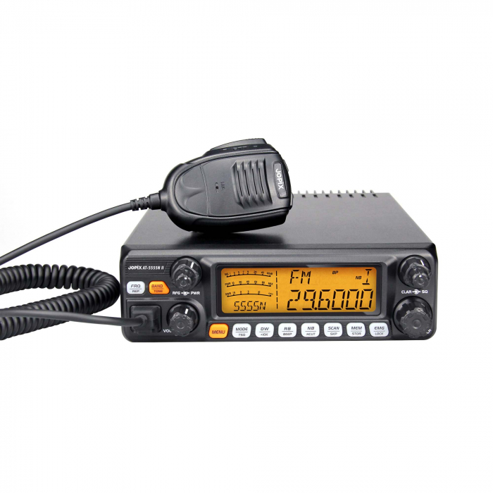 Statie radioamatori PNI Jopix AT-5555N II, AM, FM, SSB 10M CW TRX 28-29.7 MHz, VOX, Roger Beep, 13.8V [6]